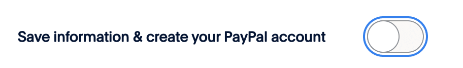 PayPal Account btn